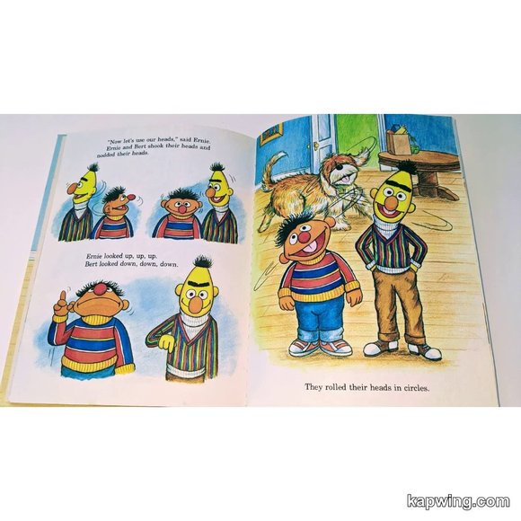 Vintage Sesame Street Book Club Anybody Can Play - Picture 3 of 4